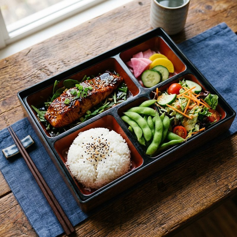 Salmon Bentô Box